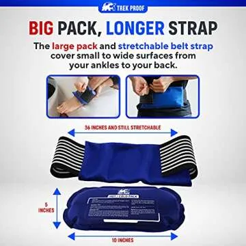 Trek Proof Ice Pack Set – Hot & Cold Therapy Solution