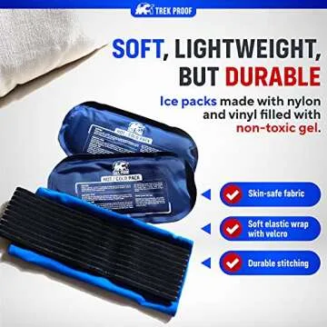 Trek Proof Ice Pack Set – Hot & Cold Therapy Solution