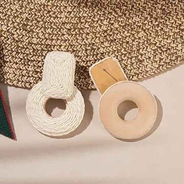 Stylish Summer Raffia Earrings for Any Occasion