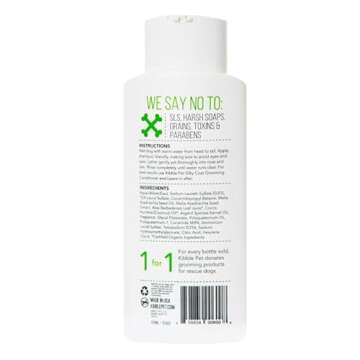 Organic Pet Shampoo for Professional Grooming & Odor Control
