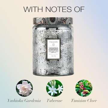 Voluspa Yashioka Gardenia Candle - 100 Hour Coconut Wax