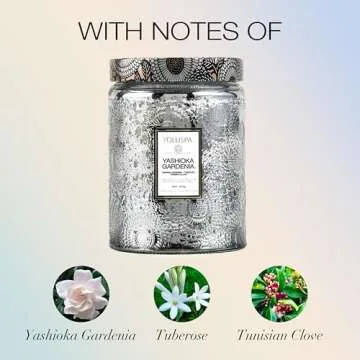 Voluspa Yashioka Gardenia Candle - 100 Hour Coconut Wax