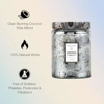 Voluspa Yashioka Gardenia Candle - 100 Hour Coconut Wax