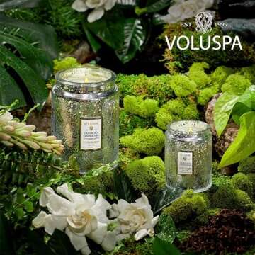 Voluspa Yashioka Gardenia Candle - 100 Hour Coconut Wax