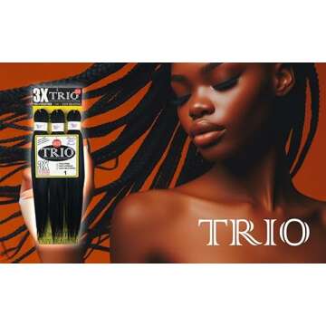 BNG 3X Pre-Stretched Braiding Hair, 28" Professional Itch Free Synthetic Fiber Braids Hair Extensions for Easy Braid, 3 PACKS (9 bundles), (#2 Dark Brown)