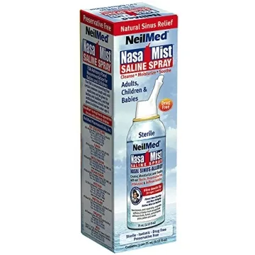 NeilMed NasaMist Isotonic Saline Spray for Allergy Relief