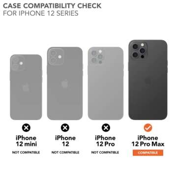 Rokform - iPhone 12 Pro Max Case, Rugged Series, Magnetic Protective Apple Gear, iPhone Cover with R...