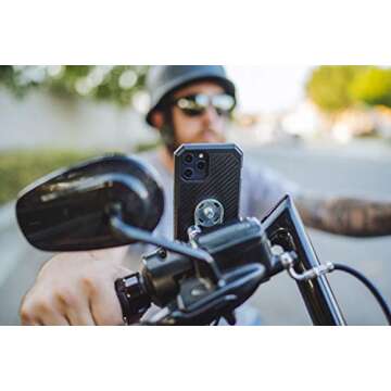 Rokform - iPhone 12 Pro Max Case, Rugged Series, Magnetic Protective Apple Gear, iPhone Cover with RokLock Twist Lock, Dual Magnet, Drop Tested Armor (Black)