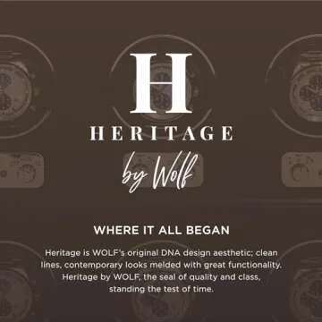 WOLF Heritage Single Watch Winder with Glass Cover