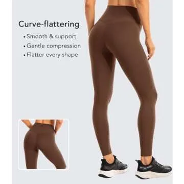 Ukaste Women's High-Rise Yoga Leggings for Ultimate Comfort