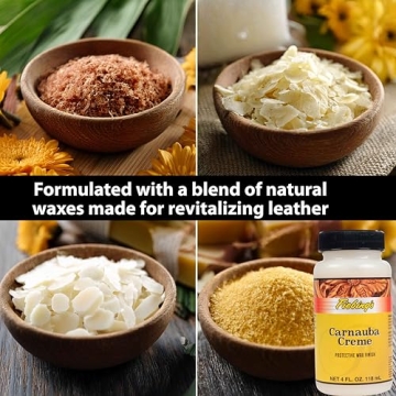 Fiebing's Carnauba Wax 4 oz - Leather Care for All Needs