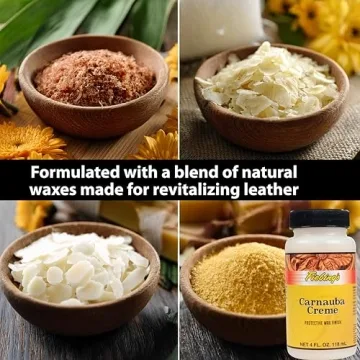 Fiebing's Carnauba Wax 4 oz - Leather Care for All Needs