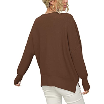 Stylish LOGENE Oversized Sweater for Cozy Comfort