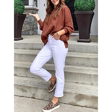 Stylish LOGENE Oversized Sweater for Cozy Comfort