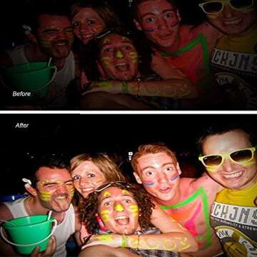 GSRYPC Front and Back Selfie LED Light up Case Compatible with iPhone 12/iPhone 12 pro,Rechargeable high Brightness Luminous LED Flash Lighting Selfie Light Best for Live Stream/Makeup/TIK Tok/Video