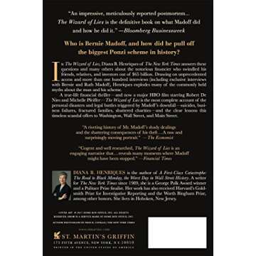 The Wizard of Lies: Bernie Madoff and the Death of Trust - A Compelling Insight into Deceit