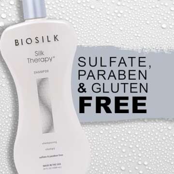 BioSilk Silk Therapy Shampoo for Healthy Shiny Hair 34 Oz