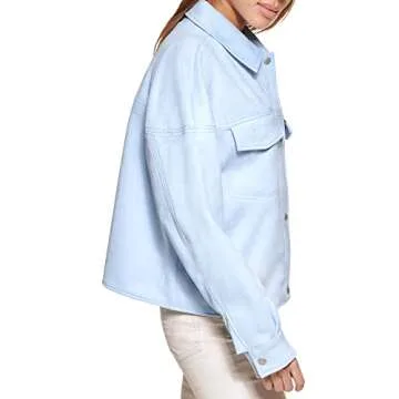 Levi's Women's Soft Faux Suede Shorty Trucker