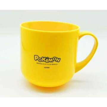 Pikachu 3D Mug - Fun Plastic Handle Cup - 280ml