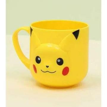 Pikachu 3D Mug - Fun Plastic Handle Cup - 280ml