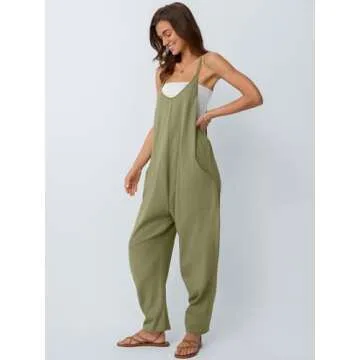 AUTOMET Casual Summer Jumpsuit for Women - Affordable Style