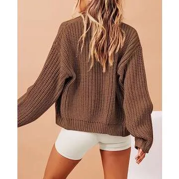 Stylish Women's Fall Crop Cardigan - Comfortable & Cozy