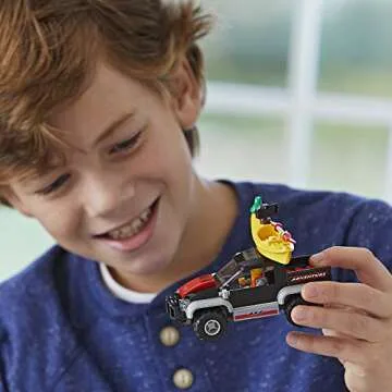 LEGO City Great Vehicles Kayak Adventure 60240 Building Kit (84 Pieces)