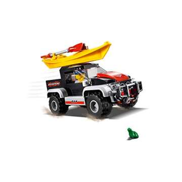 LEGO City Great Vehicles Kayak Adventure 60240 Building Kit (84 Pieces)