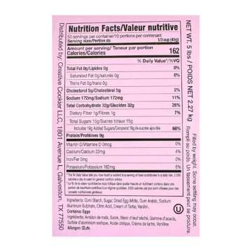 Genie's Dream Premium Meringue Powder, 80 oz (5 lb) pouch