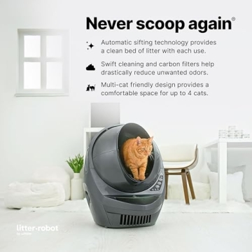 Litter-Robot 3 Connect Self-Cleaning Litter Box for Cats