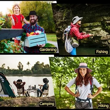 Ordenado Women’s Sun Hat Waterproof UV Protection for Summer