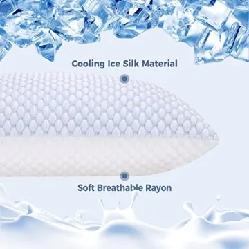 OSBED Cooling Memory Foam Pillows - Adjustable Comfort Set