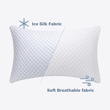 OSBED Cooling Memory Foam Pillows - Adjustable Comfort Set