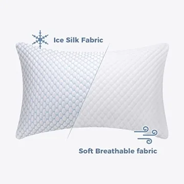 OSBED Cooling Memory Foam Pillows - Adjustable Comfort Set