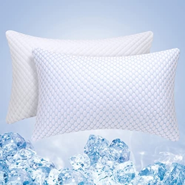 OSBED Cooling Memory Foam Pillows - Adjustable Comfort Set