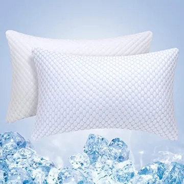 OSBED Cooling Memory Foam Pillows - Adjustable Comfort Set
