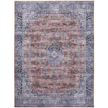 Nourison Brilliance Vintage Rug 7'10" x 9'10" Easy Clean