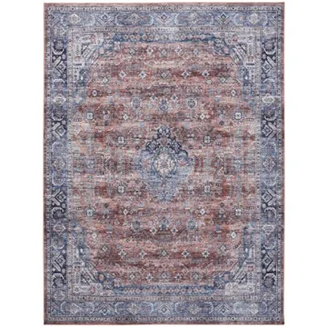 Nourison Brilliance Vintage Rug 7'10" x 9'10" Easy Clean