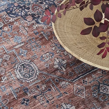 Nourison Brilliance Vintage Rug 7'10" x 9'10" Easy Clean