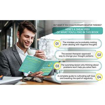 Eliminate Negative Thinking: How to Overcome Negativity, Control Your Thoughts, And Stop Overthinking. Shift Your Focus into Positive Thinking, Self-Acceptance, And Radical Self Love