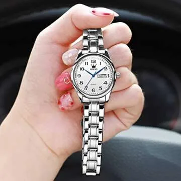 OLEVS Women’s Waterproof Wrist Watch - Stylish and Reliable