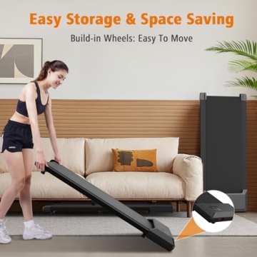 DeerRun Smart Walking Pad 2 in 1 Under Desk Treadmill