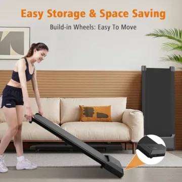 DeerRun Smart Walking Pad 2 in 1 Under Desk Treadmill