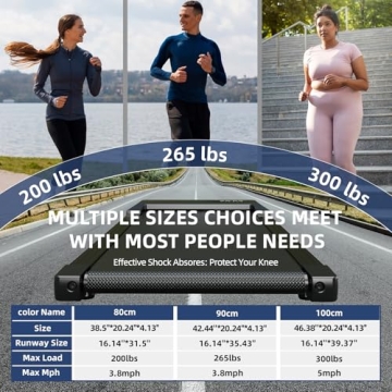 DeerRun Smart Walking Pad 2 in 1 Under Desk Treadmill