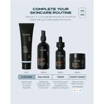 Buttah Skin by Dorion Renaud Facial Cleanser 3.4oz - Clarifying Face Wash - Oil & Dirt Extracting Wash - Daily Cleansing - Naturally Based - Face Wash for Melanin Rich Skin - Black