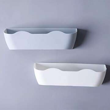 Yocice Wall Mounted Shoes Rack - Space-Saving Shoe Organizer