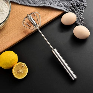 Stainless Steel Eggbeater for Effortless Mixing and Whisking