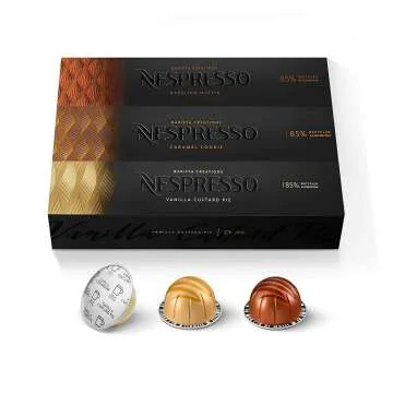 Nespresso Barista Flavored Coffee Pods, VertuoLine
