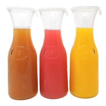 Tinker Spoon Ash 1L Glass Carafe Set with Silicone Lids