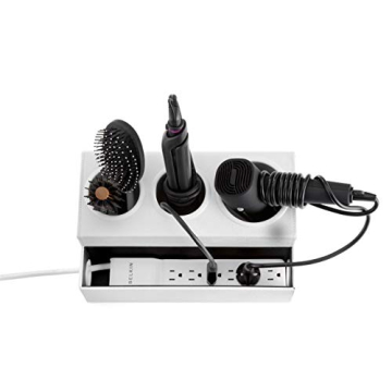 Premium Hair Tool Organizer for Effortless Bathroom Storage